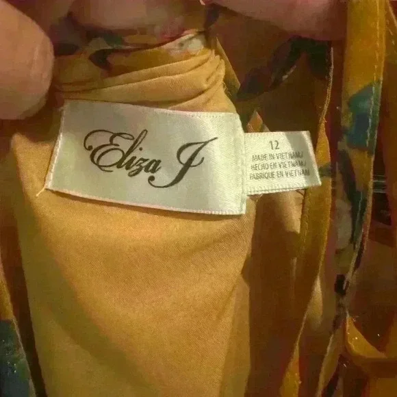 Eliza J Women’s fall floral dress size 12 - Picture 4 of 4